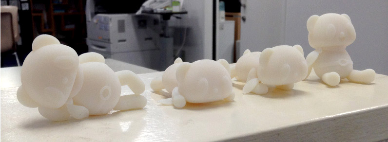 3Dプリンター製 パンダのマスコット