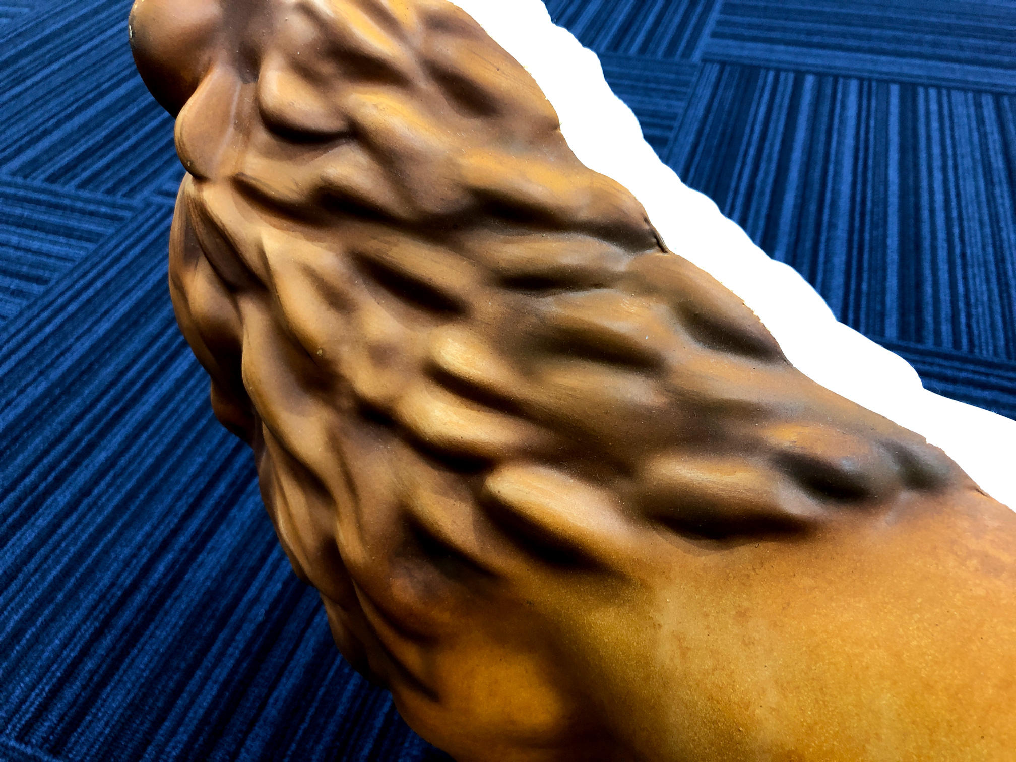 3Dプリンター製 ライオン塗装後