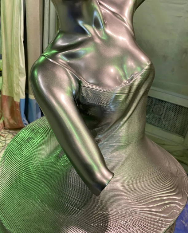 コシノジュンコ 対極の美ー無限に続く円ー 3Dプリンター製オブジェ