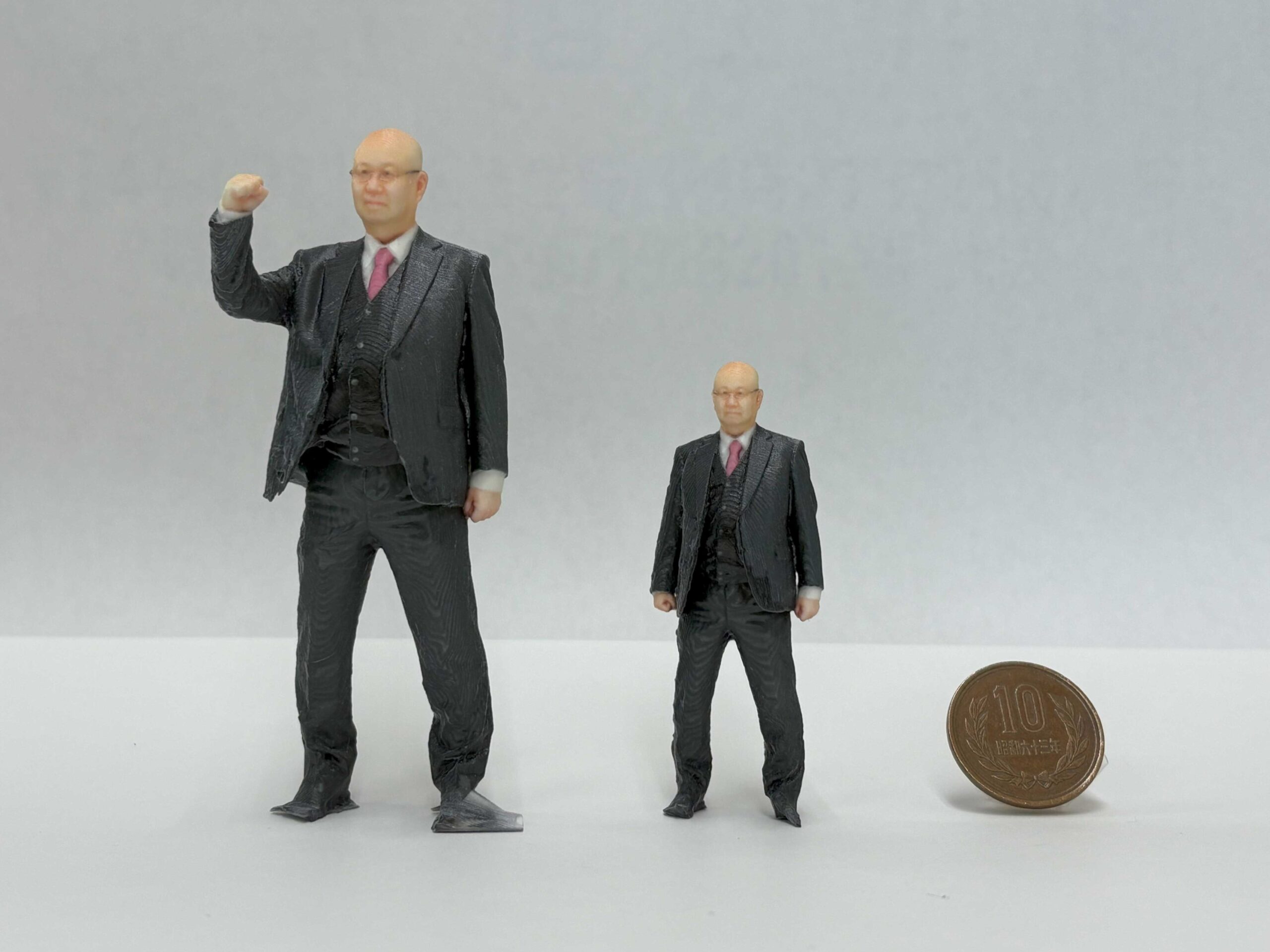 3Dプリンター製 ミニ社長