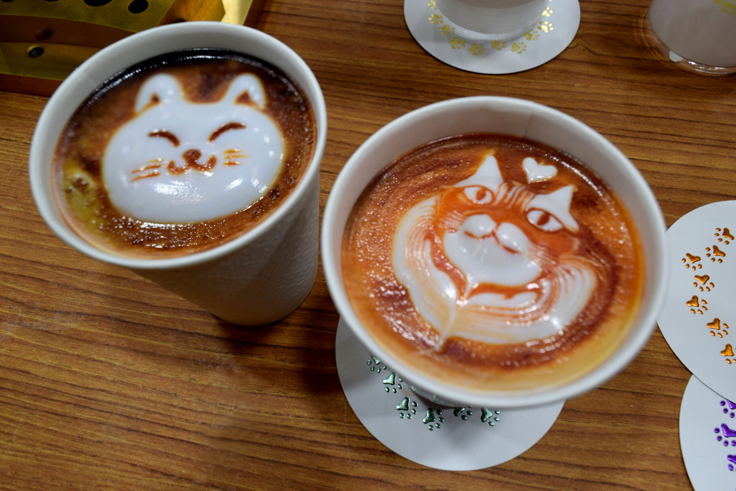 3Dプリンター製ラテアート